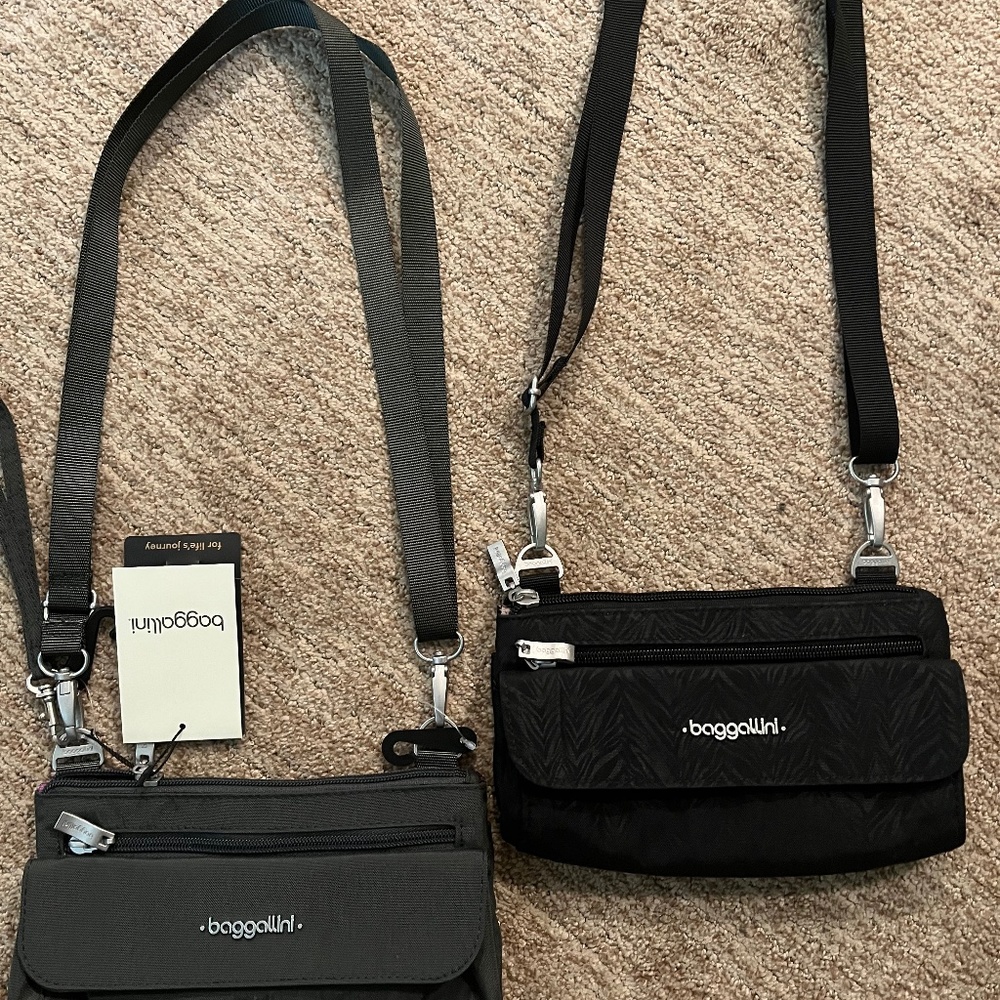 2 small bagallini purses